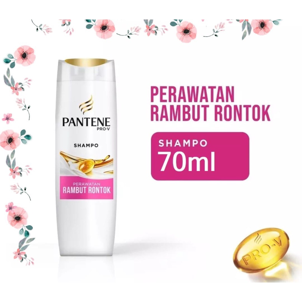 Jual Pantene Shampoo Hair Fall Control 70ml Perawatan Untuk Rambut