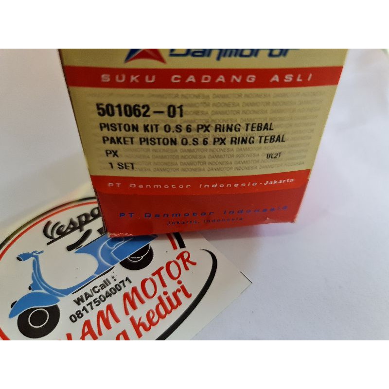 Jual Seher Vespa Danmotor Piston Vespa DANMOTOR Sprint Px Ps Excel