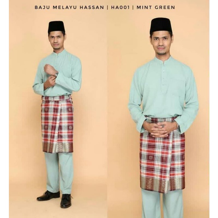 Jual Restock Baju Melayu Teluk Belanga Setelan Koko Pria Melayu Baju