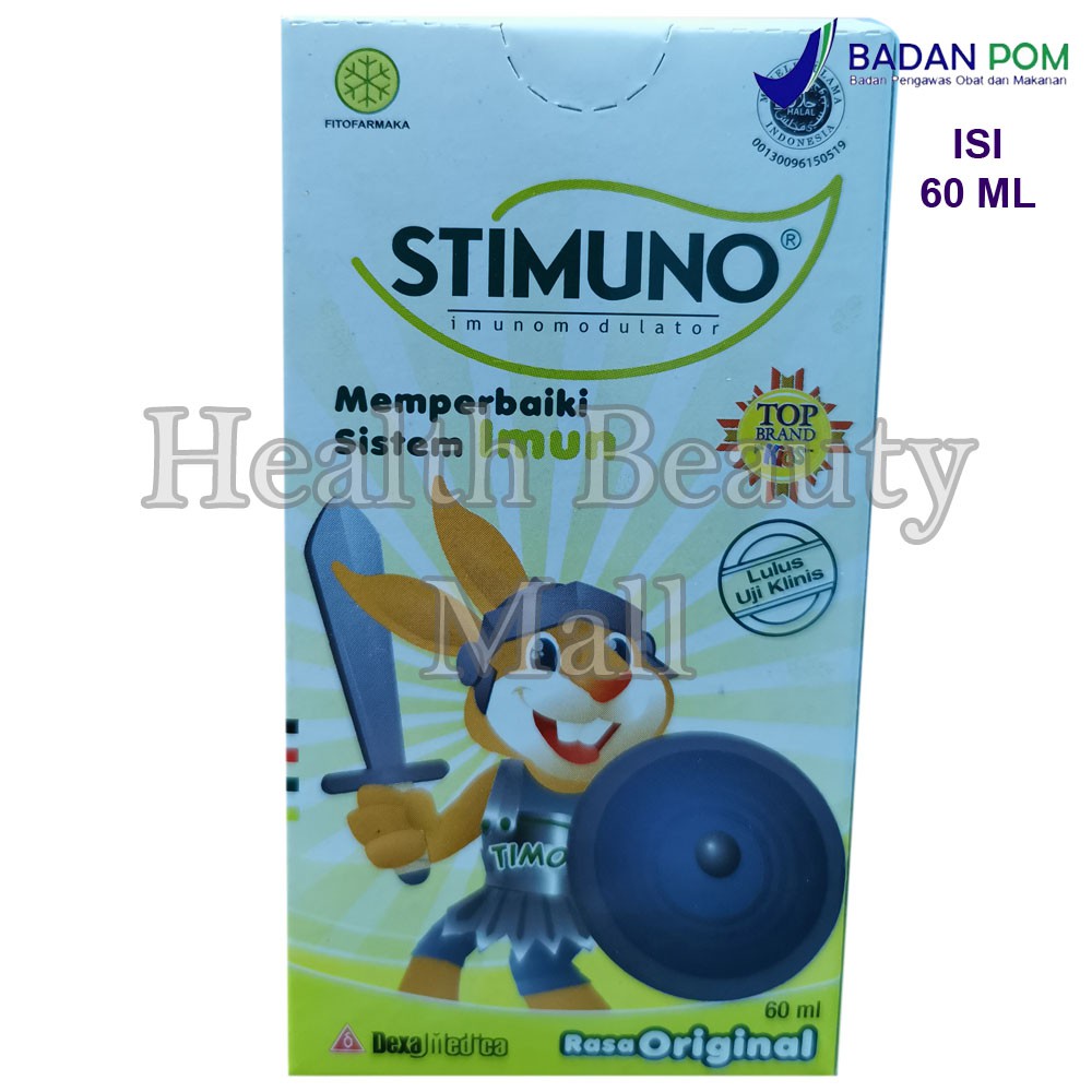 Jual Stimuno Syrup Original 60 Ml 100 Ml Memperbaiki Daya Tahan