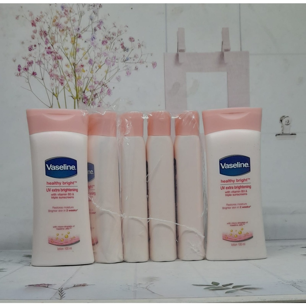 Jual Vaseline Healthy Bright UV Extra Brightening Lotion Shopee