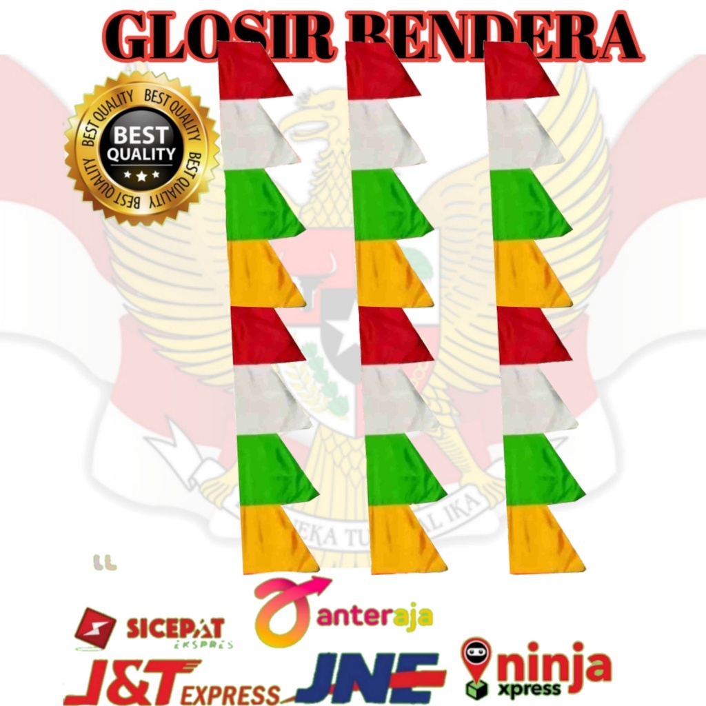 Jual BENDERA UMBULK UMBUL GERGAJI 8 MATA POLOS Shopee Indonesia