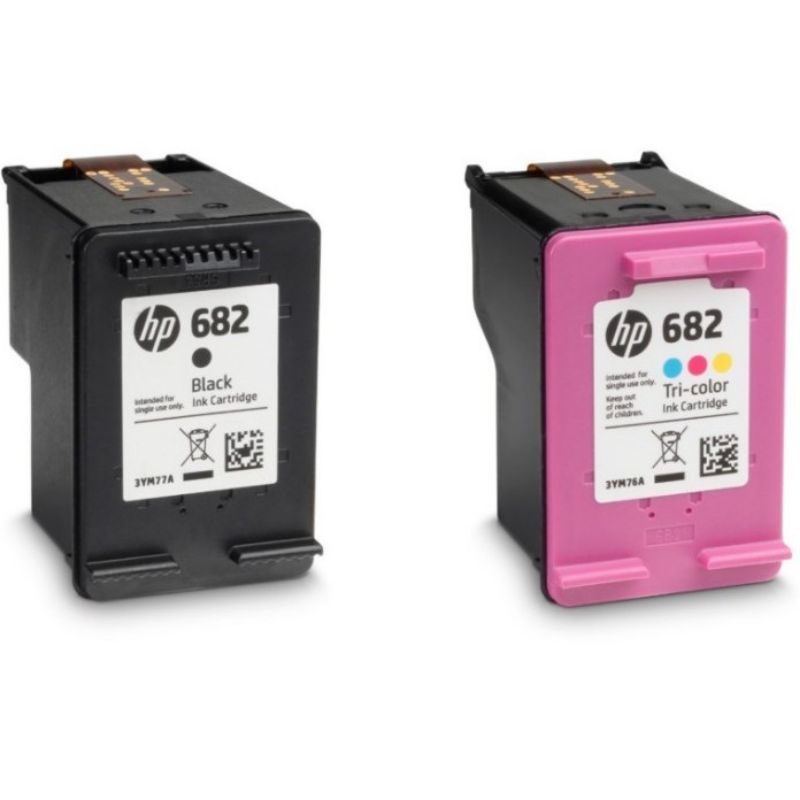 Jual Tinta HP 682 Black Colour Recycle Siap Pakai Shopee Indonesia