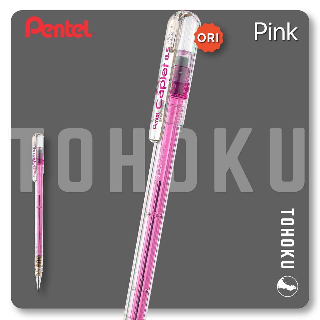 Jual Pentel Caplet Pensil Mekanik Cetekan Pastel Shopee Indonesia