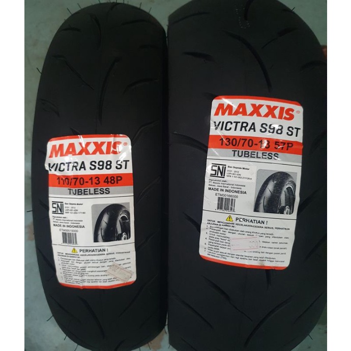 Jual Paket Ban MAXXIS Victra 110 70 13 Dan 130 70 13 Untuk Motor Nmax