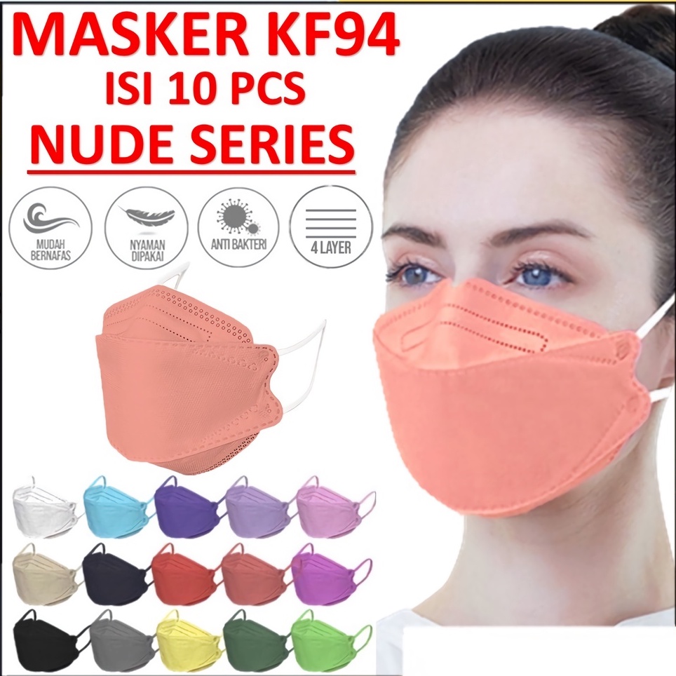 Jual Masker Kf Warna Nude Isi Pcs Rex Mart Bayar Ditempat Cod