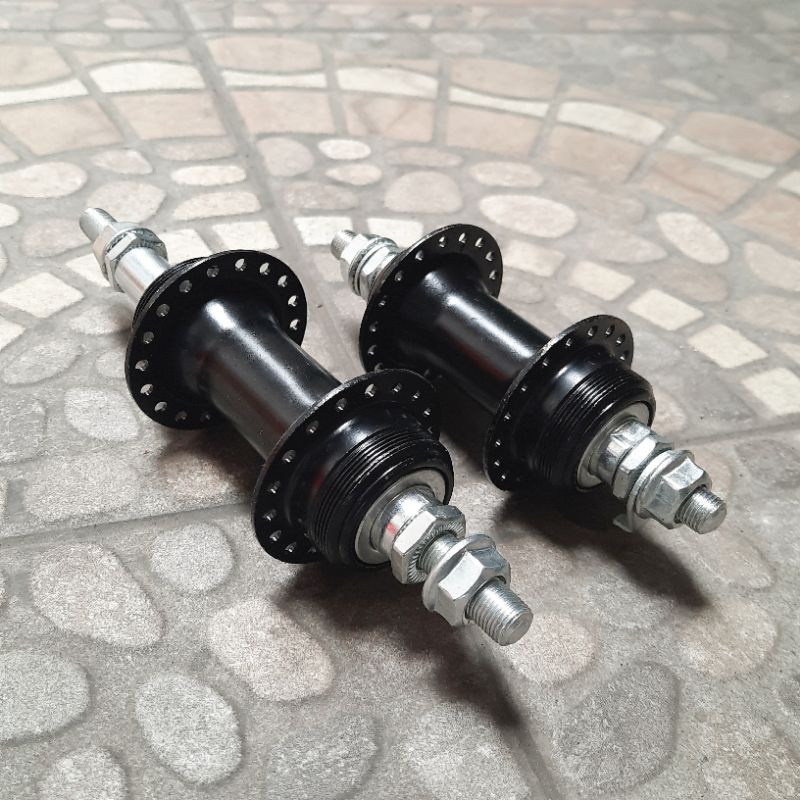 Jual Hub Nap Mtb Besi Hitam Hole Double Drat Shopee Indonesia