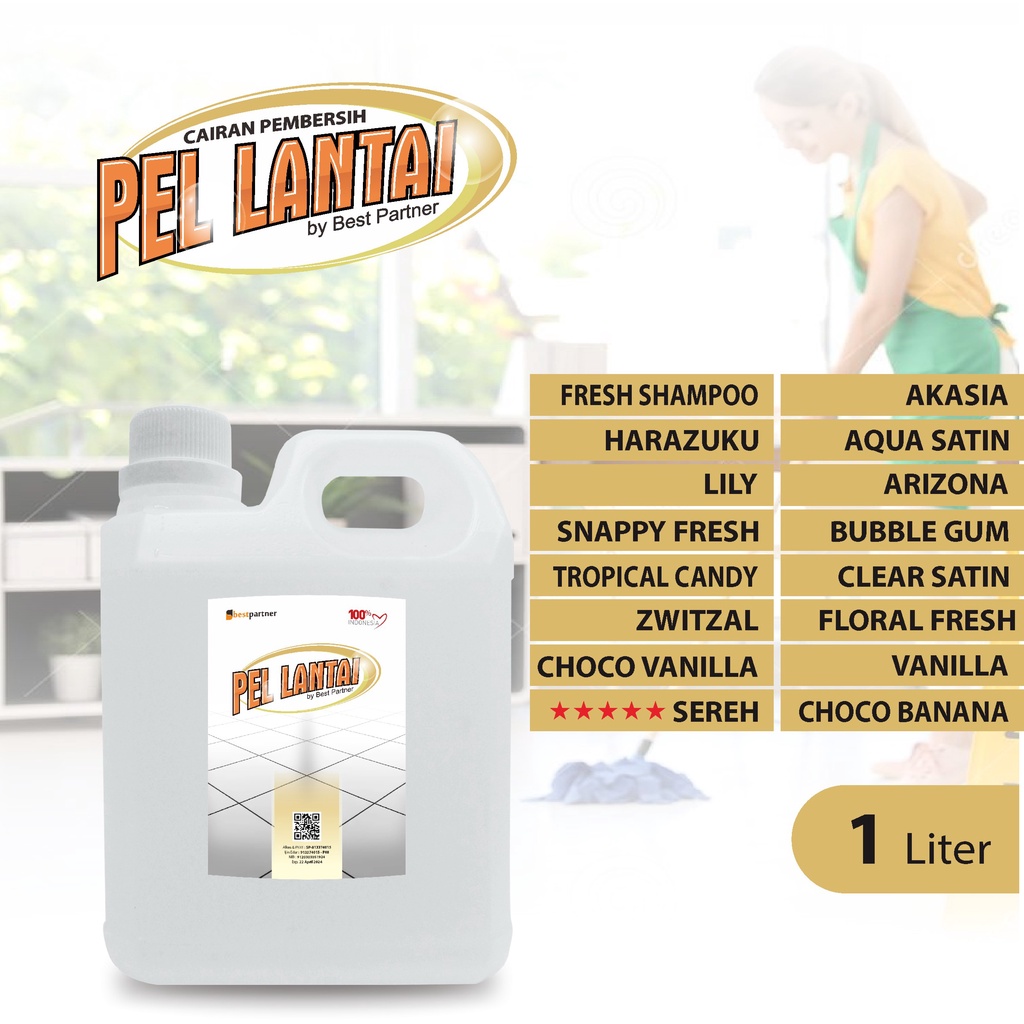 Jual Pembersih Lantai Super Pel Wangi Segar Liter Jerigen Cairan