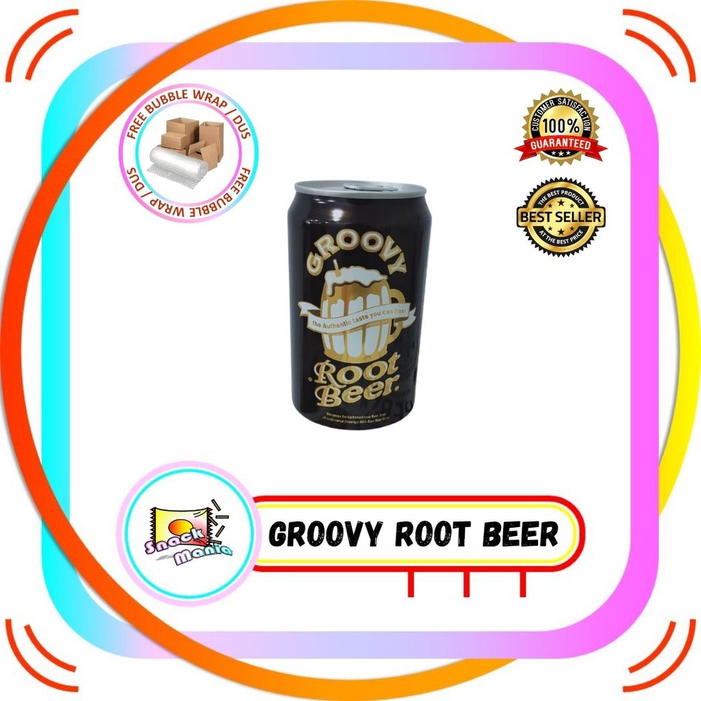 Jual Groovy Soda Root Beer Rootbeer Ml Shopee Indonesia