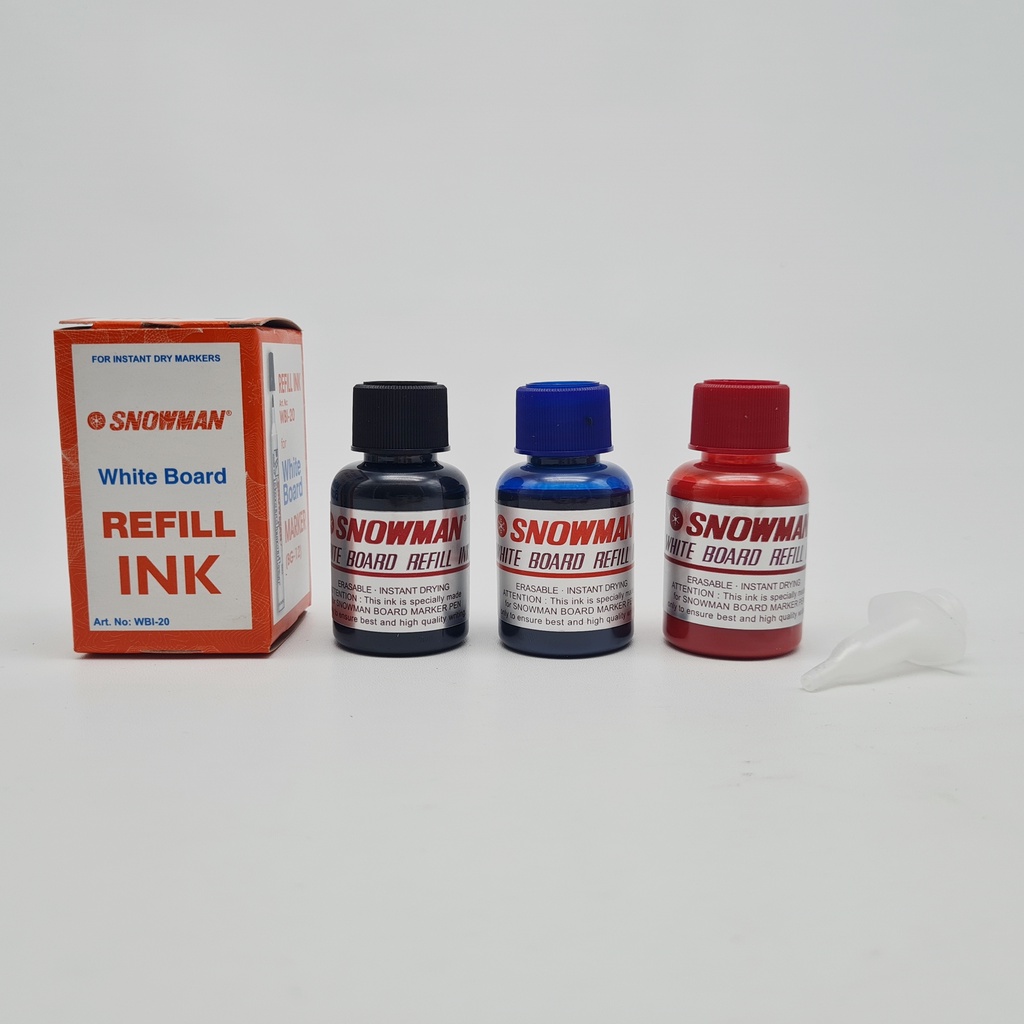 Jual Tinta Refill Spidol Snowman Whiteboard Shopee Indonesia