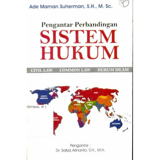 Jual Buku Pengantar Perbandingan Sistem Hukum Pengarang Ade Rgpbandung