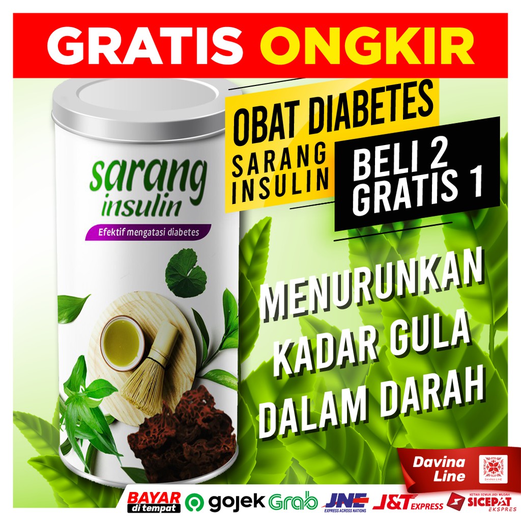 Jual Teh Insulin Obat Diabetes Paling Ampuh Herbal Gula Darah Kencing