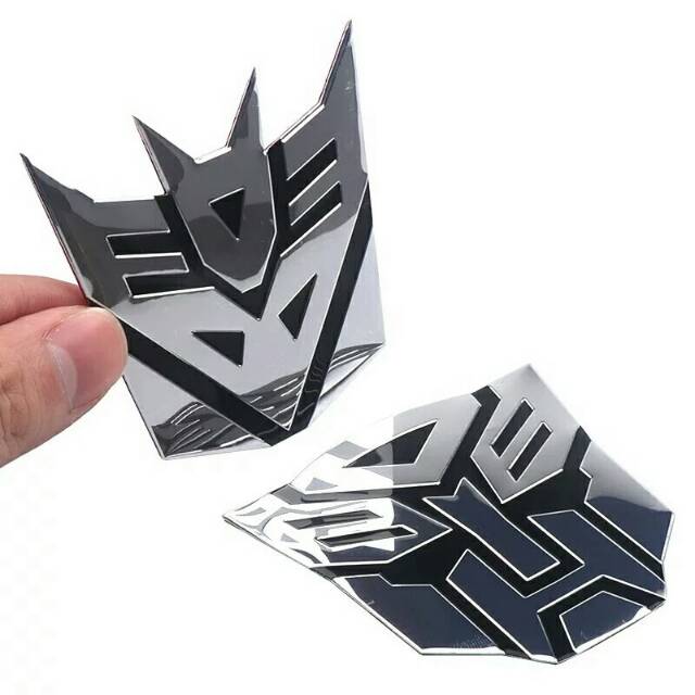 Jual Emblem Transformer Logam Autobot Emblem Sticker Transformer