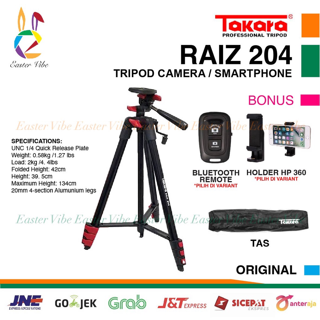 Jual Takara Raiz Light Weight For Camera Mirrorless Smartphone