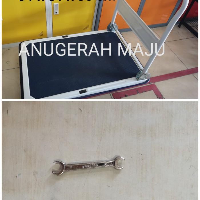 Jual Trolley Handtruck Besi Kg Troli Angkut Barang X Dan Kunci