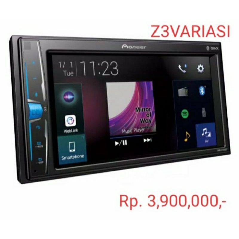 Jual Headunit Double Din Pioneer Dmh A Bt Shopee Indonesia