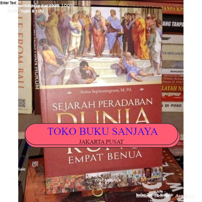 Jual Sejarah Peradapan Dunia Kuno Empat Benua By Anisa Septianingrum