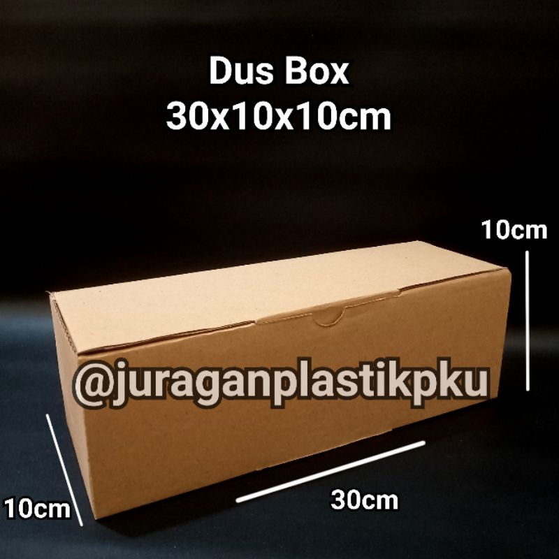 Jual Dus Box 30x10x10 Cm Tebal Kotak Kardus Kemasan Bolu Gulung Kue