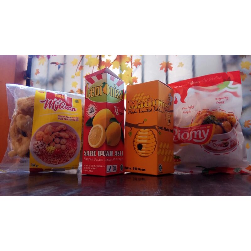 Jual Paket Promo Madunisa Lemonisa Ciomy Sachet Dan My Cuan Baso Aci