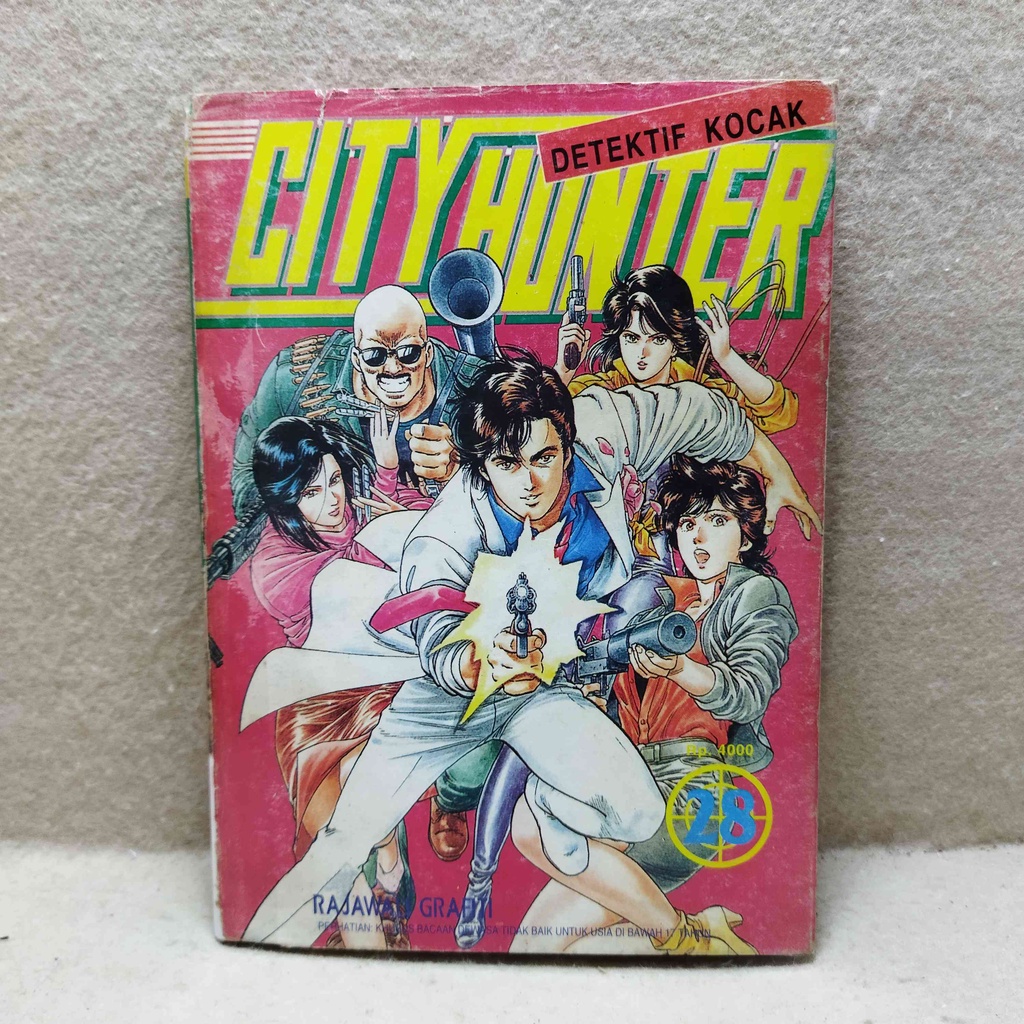 Jual Komik Detektif Kocak City Hunter 28 Rajawali Grafiti Shopee