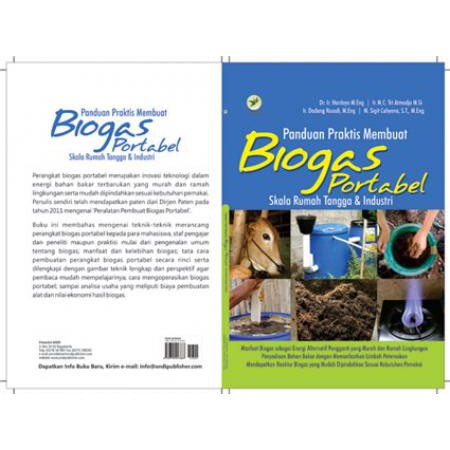 Jual Panduan Praktis Membuat Biogas Portabel Skala Rumah Tangga Dan