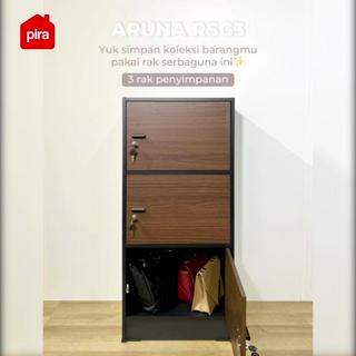 Jual Pira Metropolis OX Aruna RSG 3 Rak Serbaguna Rak Susun 3 Pintu