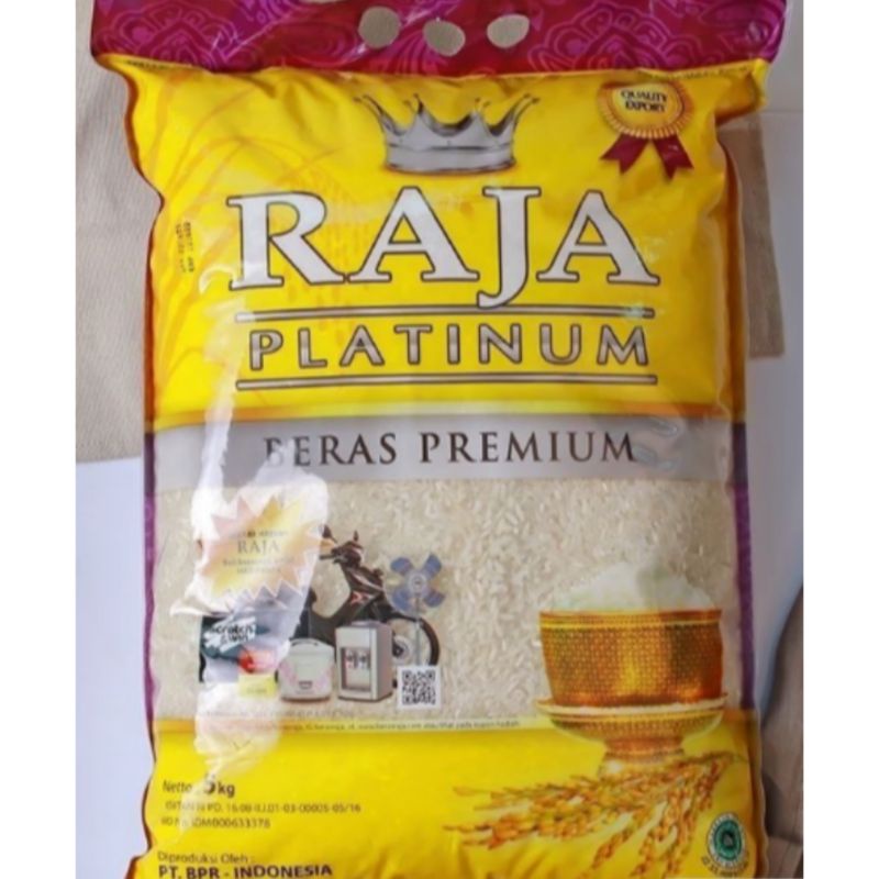 Jual Beras Raja Platinum Kg Shopee Indonesia