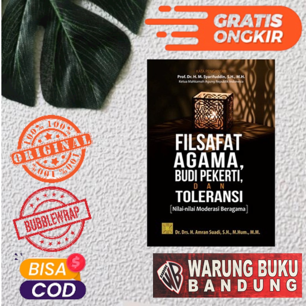 Jual BUKU FILSAFAT AGAMA BUDI PEKERTI DAN TOLERANSI Nilai Nilai