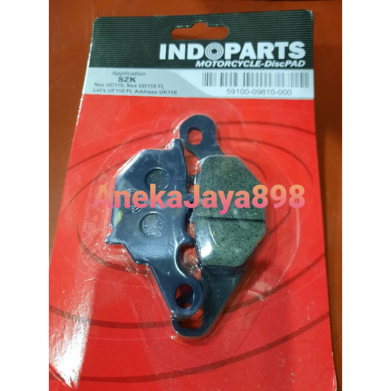 Jual Dispad Kampas Rem Depan Suzuki NEX Address Shopee Indonesia