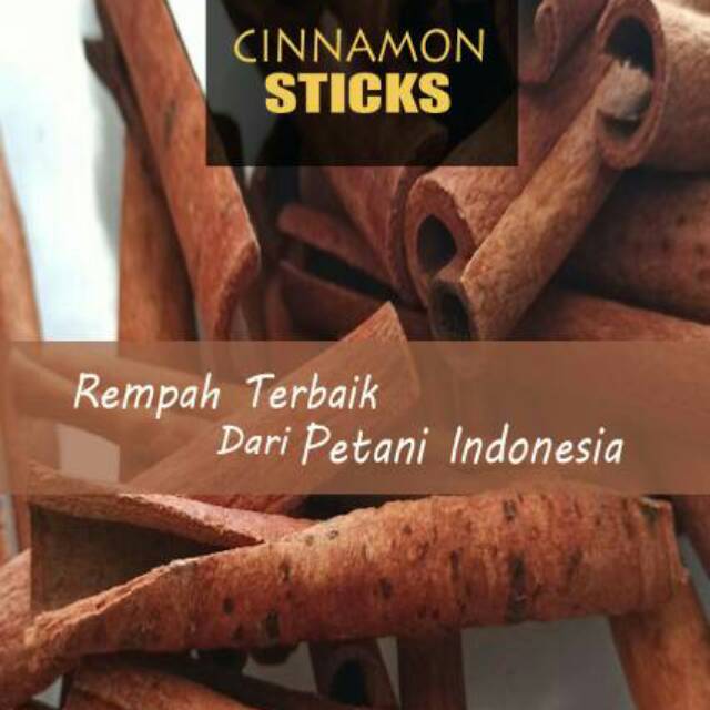 Jual Kayu Manis Batang Cinnamon Stick Rempah Herbal Shopee Indonesia