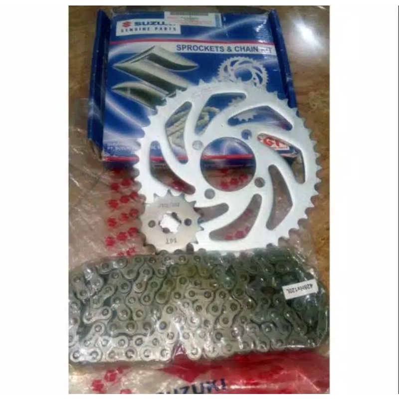 Jual GEAR GIR SET SUZUKI SATRIA FU 150 LAMA 2012 KEBAWAH KODE 25G