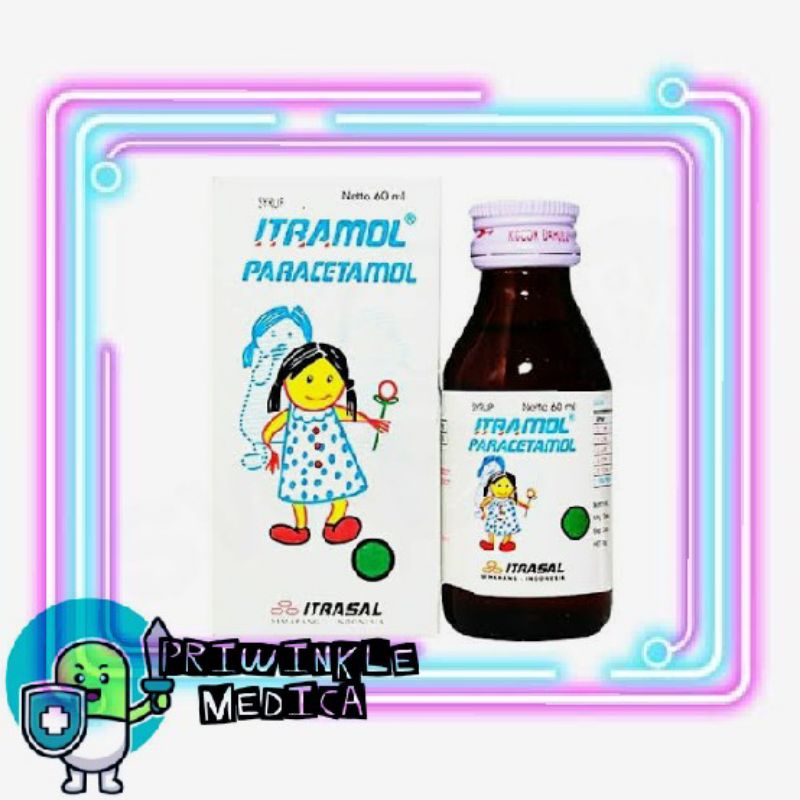 Jual Itramol Syrup Sirup Syr Paracetamol Obat Demam Panas Ml Ml