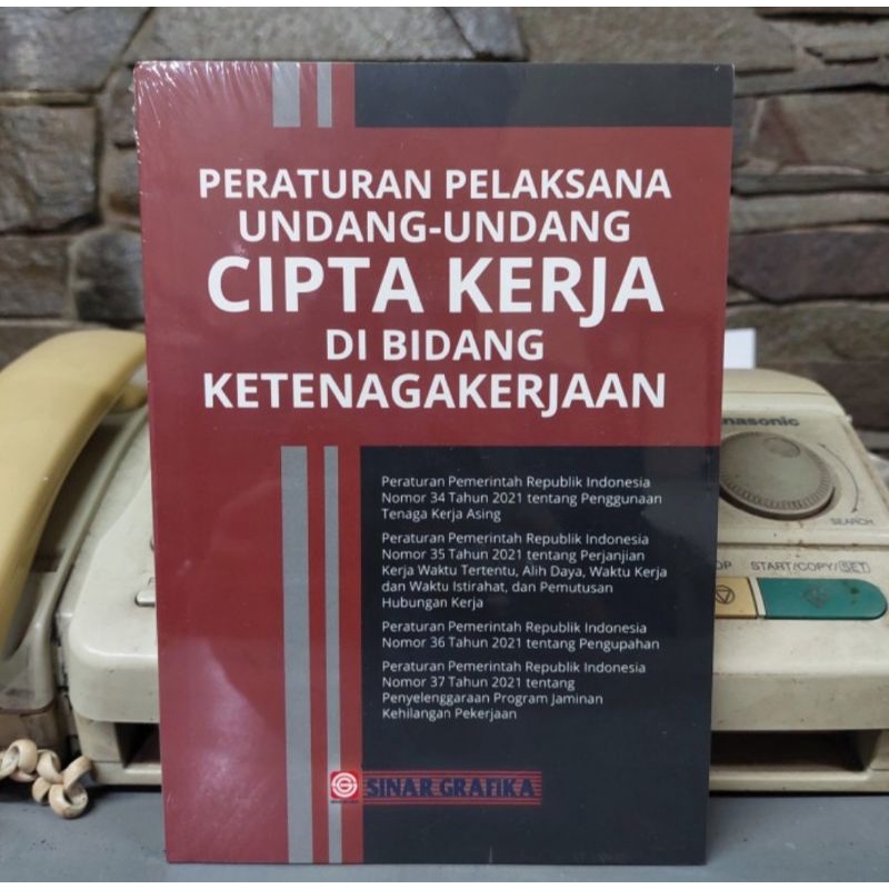 Jual Peraturan Pelaksanaan Undang Undang Cipta Kerja Di Bidang