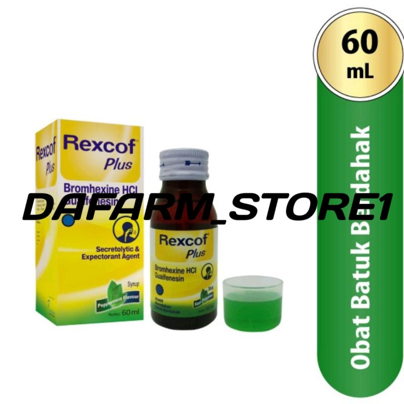 Jual Rexcof Plus Ml Obat Batuk Berdahak Shopee Indonesia