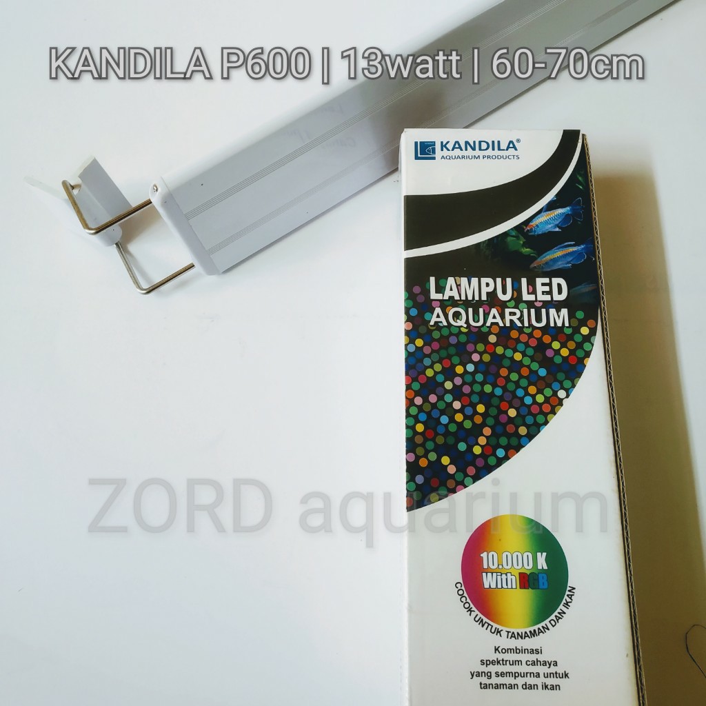 Jual Kandila P600 P 600 Lampu LED RGB Aquascape Aquarium 13 Watt 60 Cm