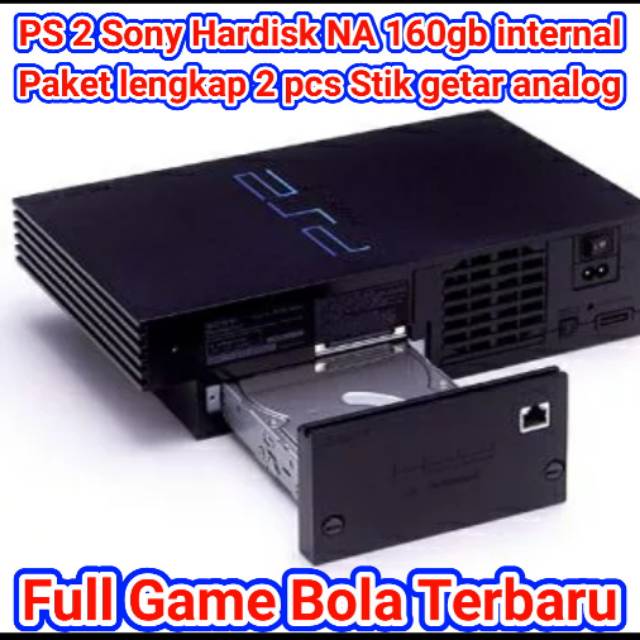 Jual PS2 SONY PS 2 FAT MATRIX HARDISK NA 160GB INTERNAL Shopee Indonesia