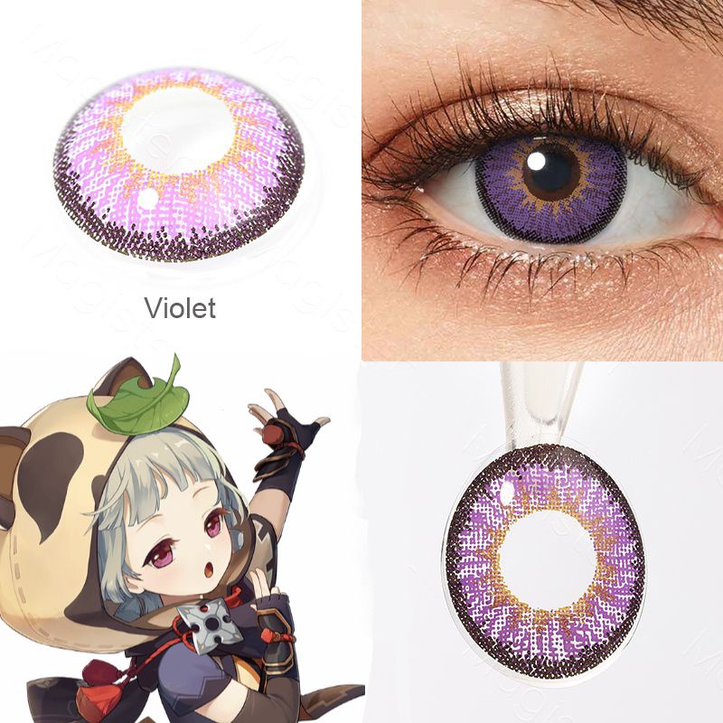 Jual Softlens Karakter Genshin Impact Inazuma Cosplay Raiden