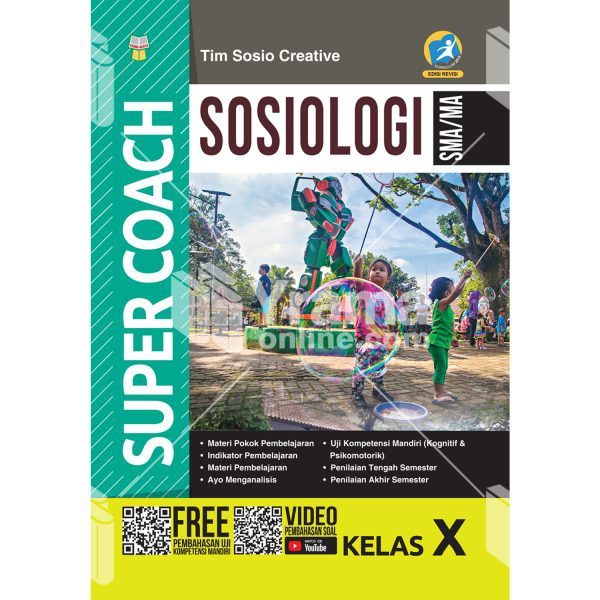 Jual BUKU RINGKASAN DAN LATIHAN SOALSUPER COACH SOSIOLOGI SMA MA KELAS