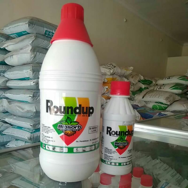 Jual Roundup 468SL Herbisida Sistemik Purna Tumbuh BA Isopropilamina