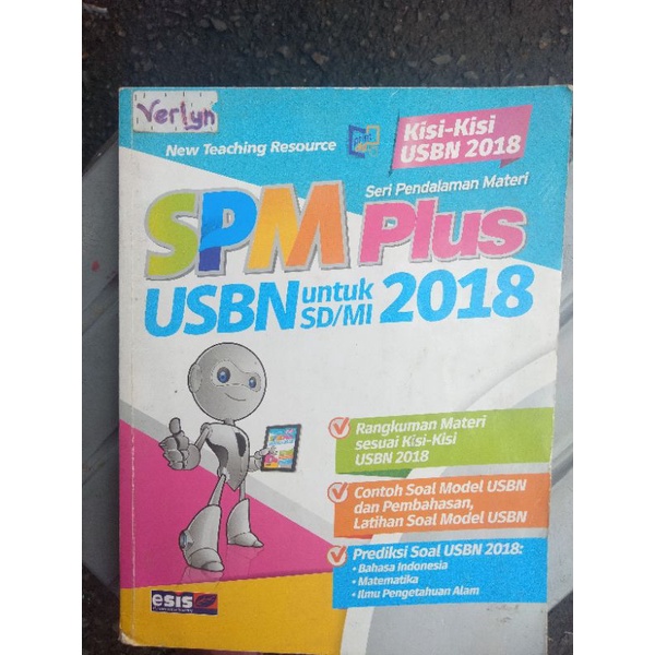 Jual SPM PLUS USBN SD MI 2018 BUKU ORIGINAL Shopee Indonesia