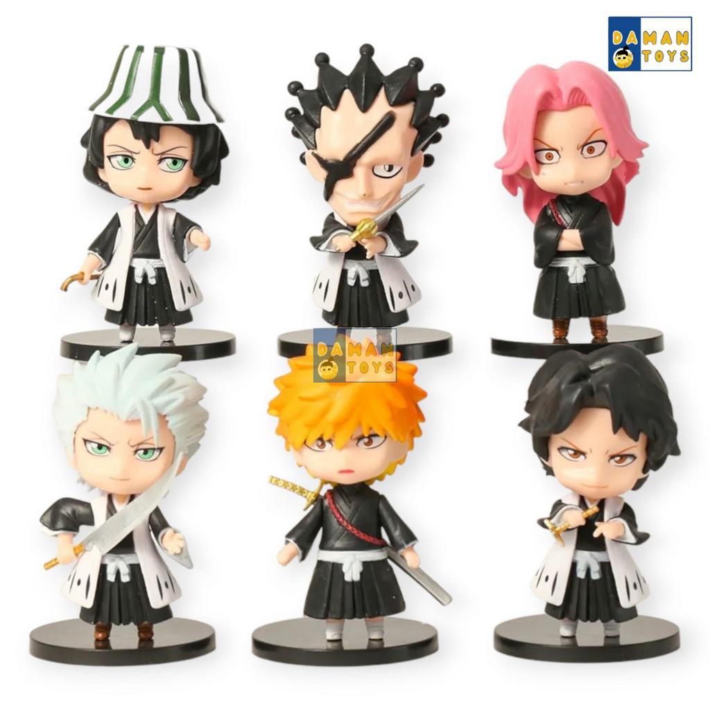 Jual Action Figure Bleach Ichigo Kurosaki Toshiro Zaraki Kenpachi Aizen