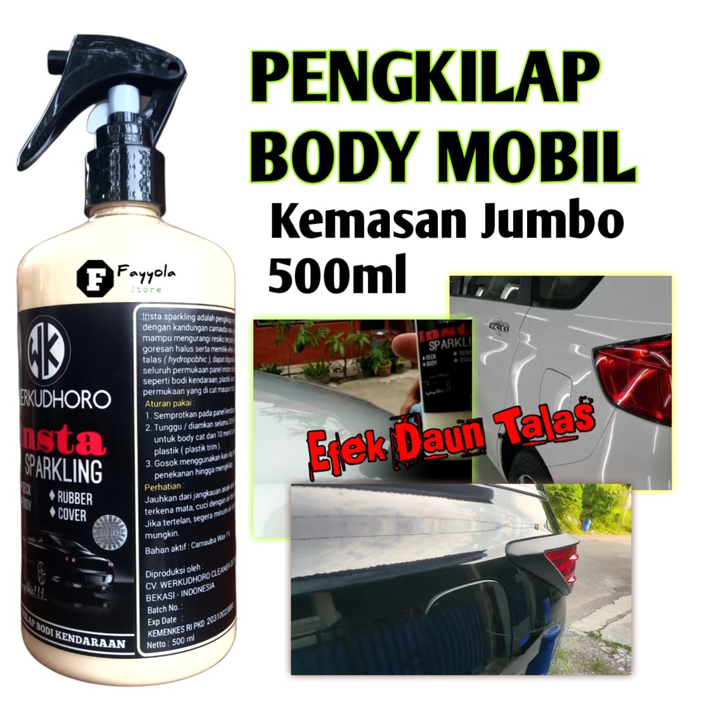 Jual Pengkilap Body Mobil Putih Hitam Silver Merah Gloss Doff