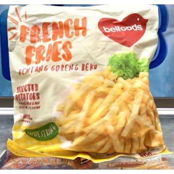 Jual Belfoods Shoestring Favorite French Fries 500 Gr Kentang Goreng