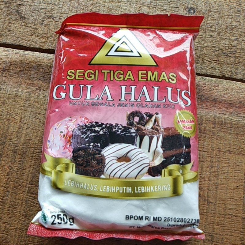 Jual Gula Halus Gr Cap Segitiga Emas Shopee Indonesia