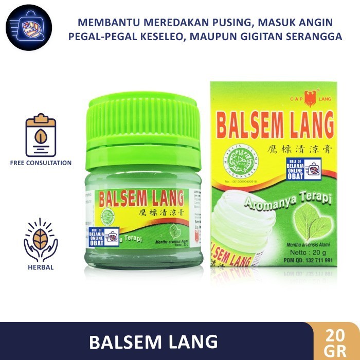 Jual Balsem Cap Lang Eagle Balm Gr Gram Obat Gosok Balsam Salep