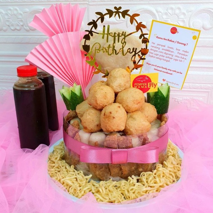 Jual Kue Ultah Kue Pempek Pempek Kue Kue Unik Pempek Tower