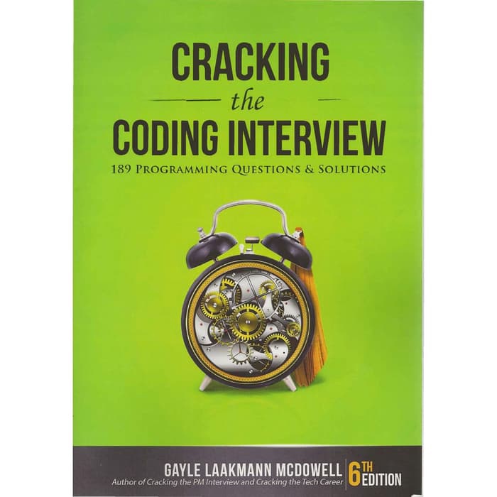 Jual Buku Gayle Laakmann Mcdowell Cracking The Coding Interview