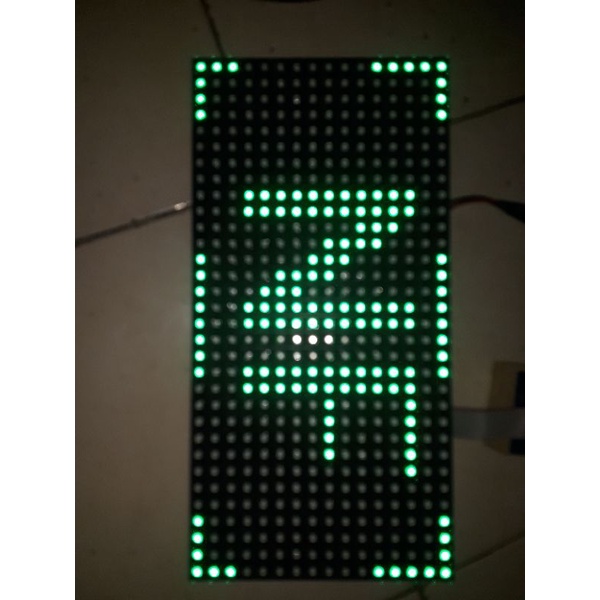 Jual Modul Running Text Smd P10 Hijau Outdoor Shopee Indonesia