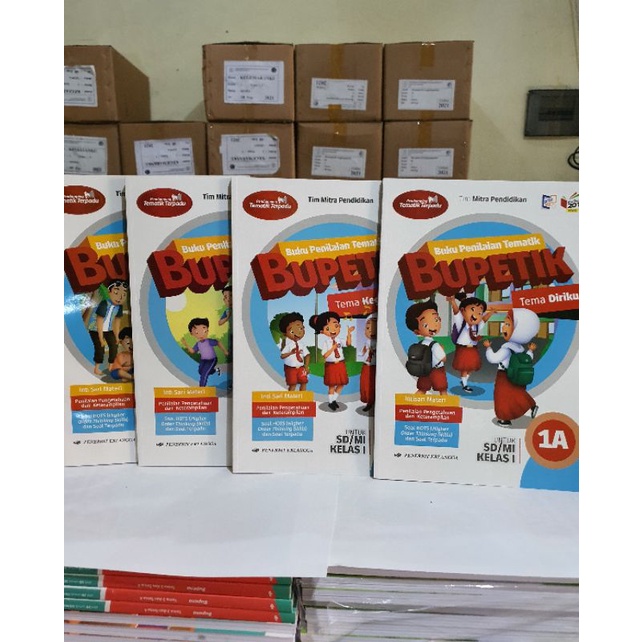 Jual Buku Bupetik Kelas Sd Buku Penilaian Tematik Shopee Indonesia