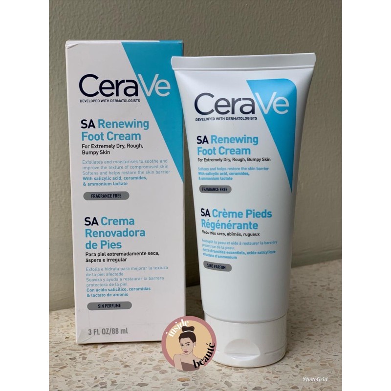 Jual Cerave Sa Renewing Foot Cream Ml Shopee Indonesia